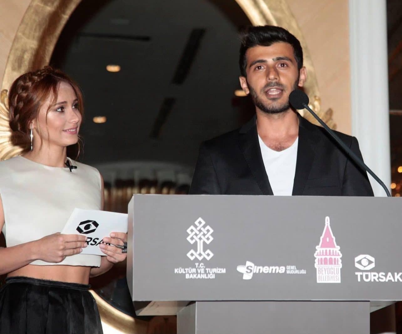 Cinec Film — moment from an award ceremony