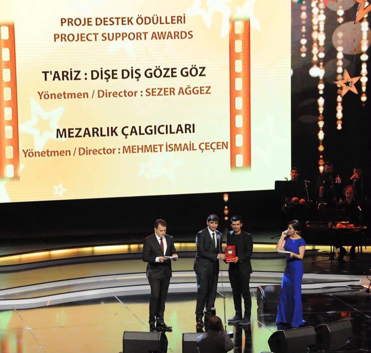 Cinec Film — moment from an award ceremony