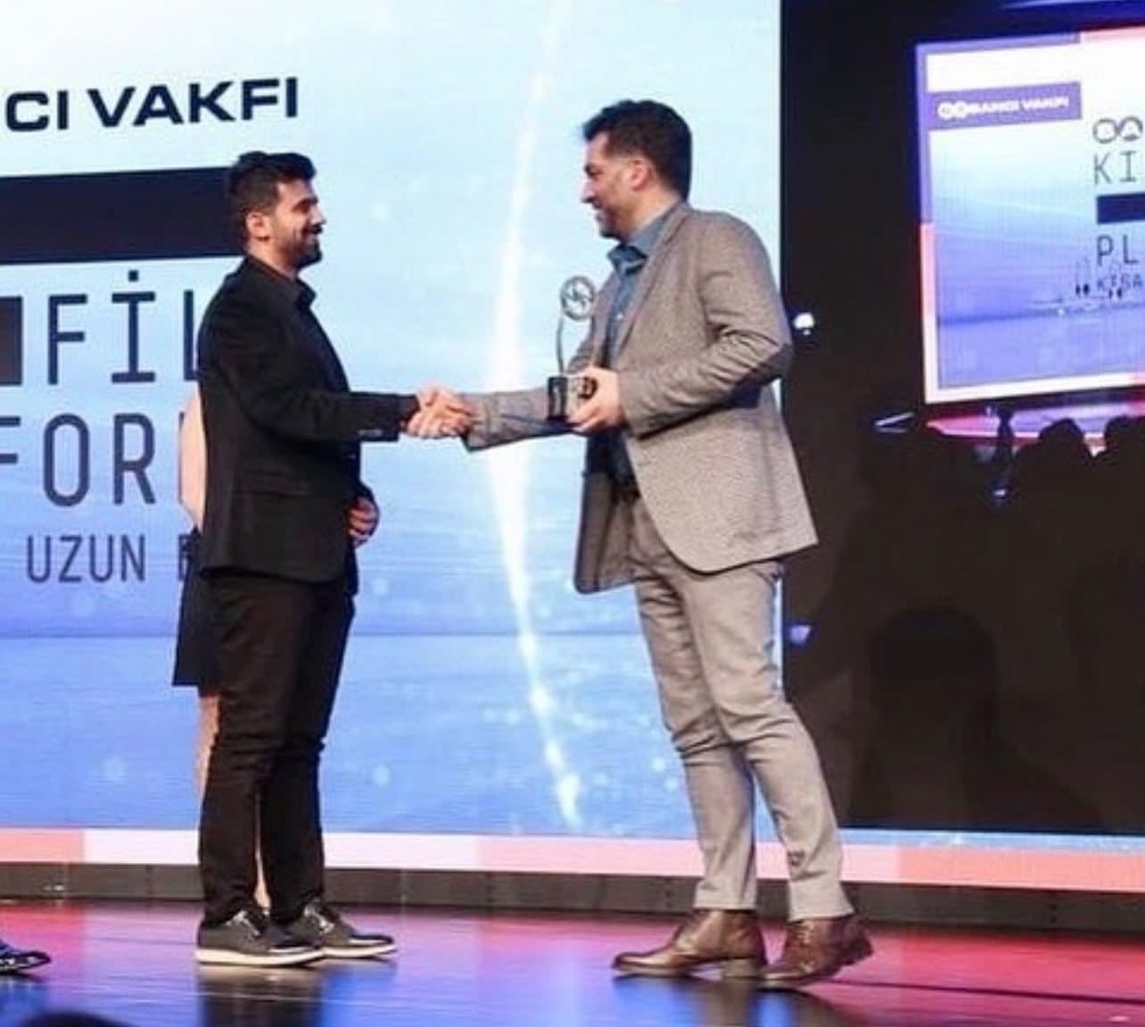 Cinec Film — moment from an award ceremony
